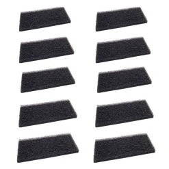 Vhbw 10x Filtre Mousse Compatible Avec Bauknecht Eco Star 7, TK Care E...