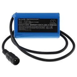 Vhbw Batterie Compatible Avec Square LED Light Lampe LED (5200mAh, 7,4...