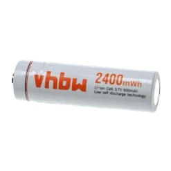 Vhbw Pile Rechargeable AA Mignon - Batterie Rechargeable (650mAh, 3,7V...
