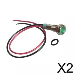 Marque Generique Voyant En Métal De LED Indicateur Lumineux Lampe